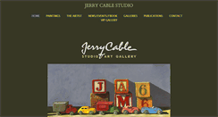 Desktop Screenshot of jerrycablestudio.com